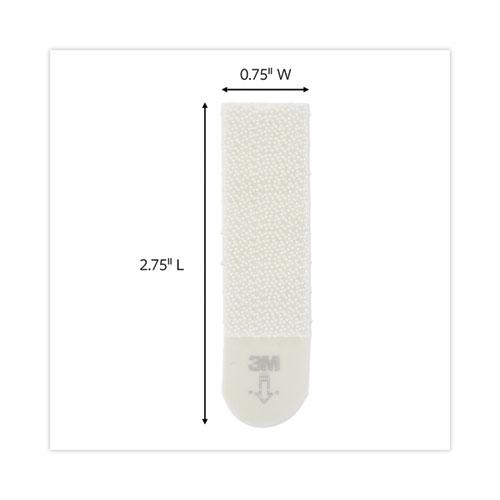Picture Hanging Strips, Value Pack, Medium, Removable, Holds Up to 12 lbs, 0.75 x 2.75, White, 132 Pairs/Pack. Picture 2
