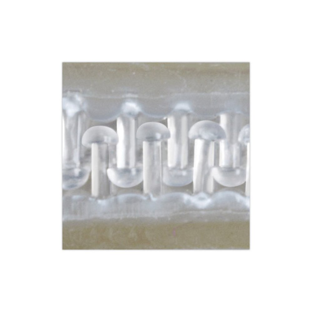 Extreme Fasteners, 1" x 4 ft, Clear, 2/Pack. Picture 2