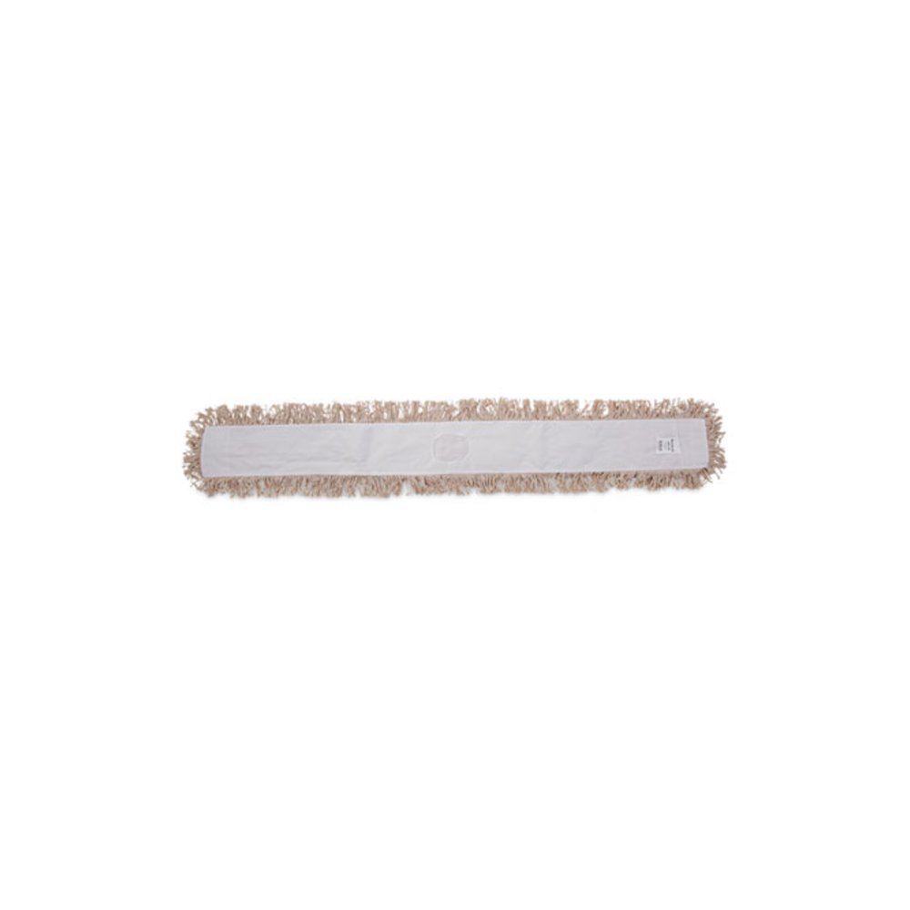 Industrial Dust Mop Head, Hygrade Cotton, 60 x 5, White. Picture 1