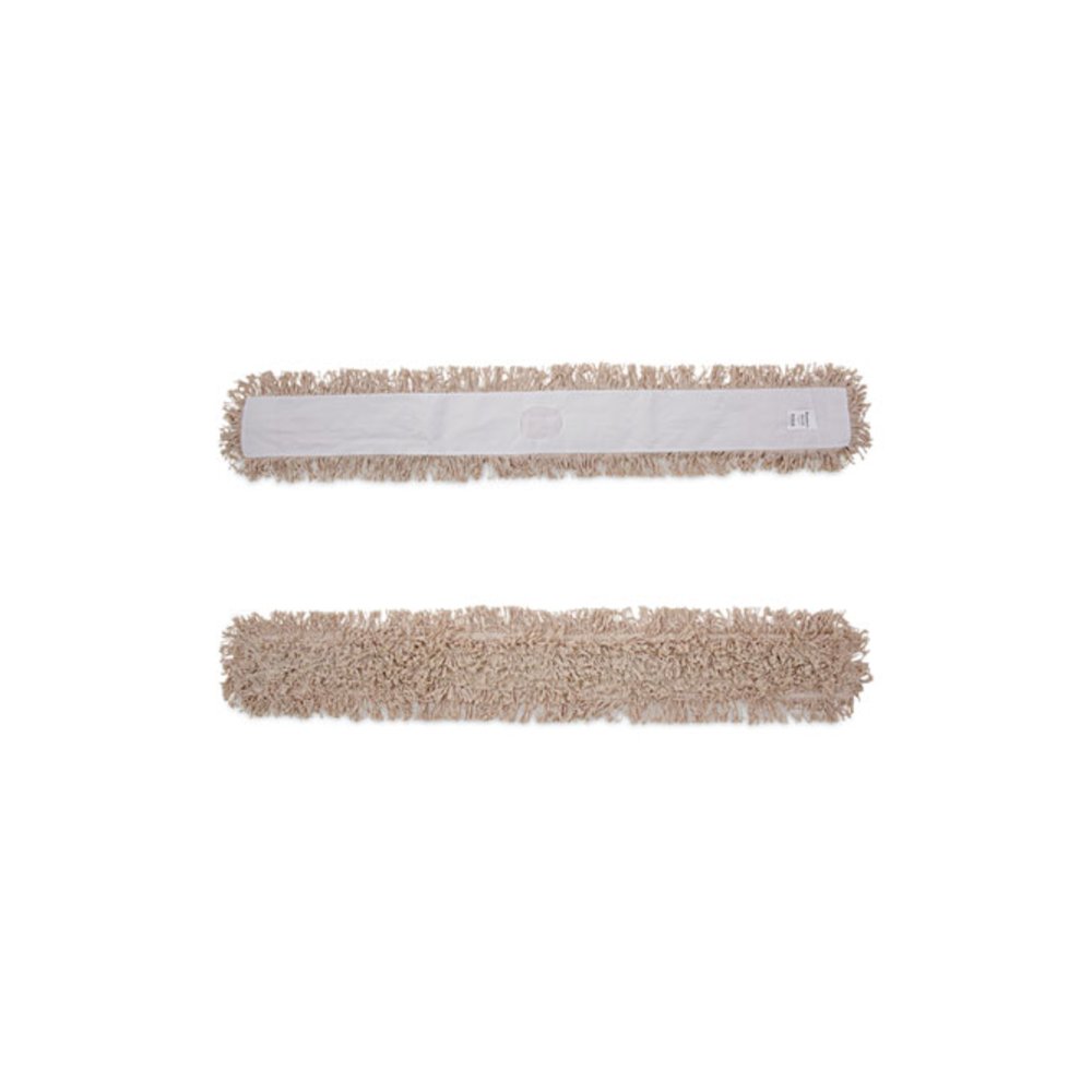 Industrial Dust Mop Head, Hygrade Cotton, 60 x 5, White. Picture 6