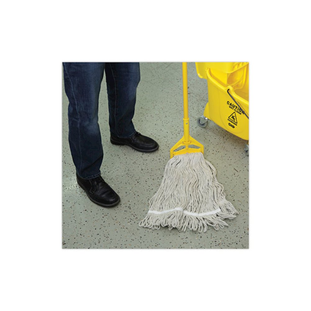 Pro Loop Web/Tailband Wet Mop Head, Cotton, 12/Carton. Picture 5