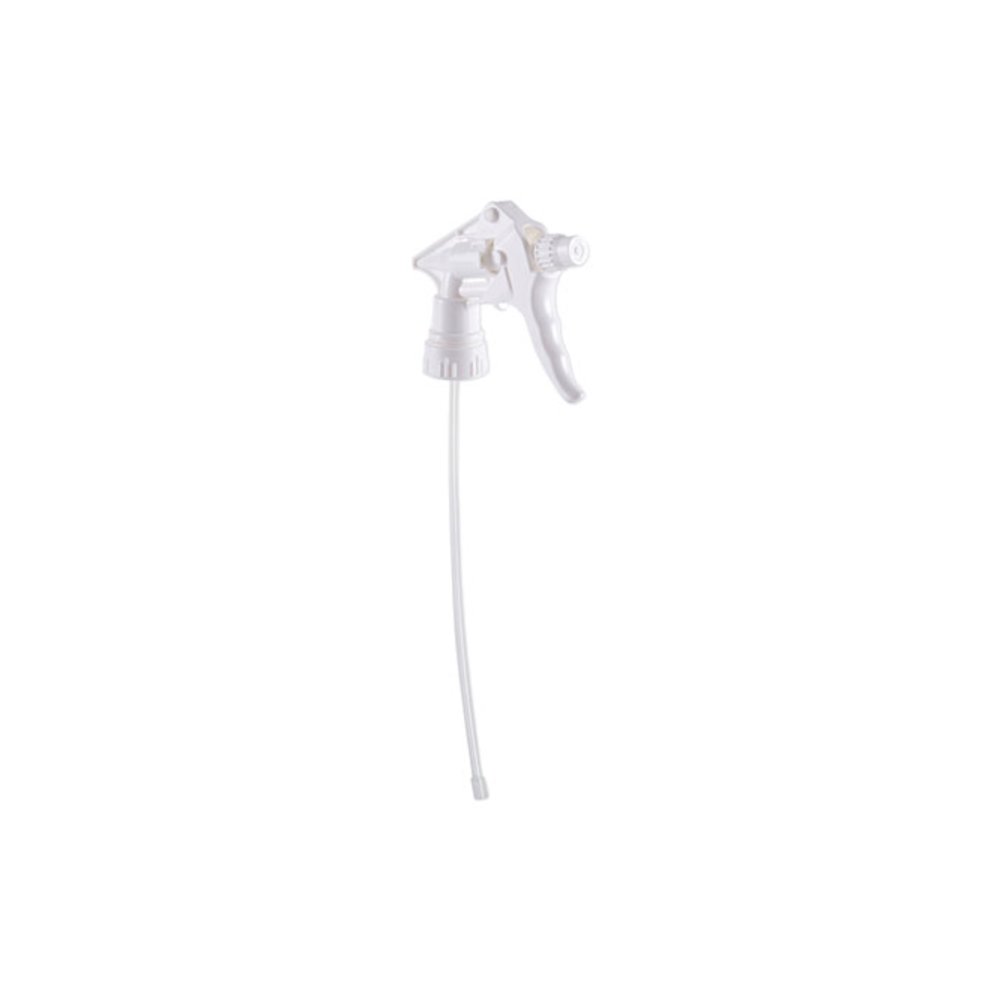 General Purpose Trigger Sprayer, 8" Tube, Fits 16 oz to 24 oz Bottles, White, 24/Carton. Picture 2