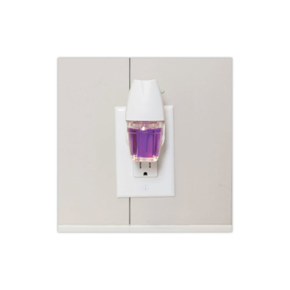 Electric Scented Oil Air Freshener Refill, Sweet Lavender and Violet, 0.67 oz Bottle, 5/Pack, 6 Pack/Carton. Picture 4