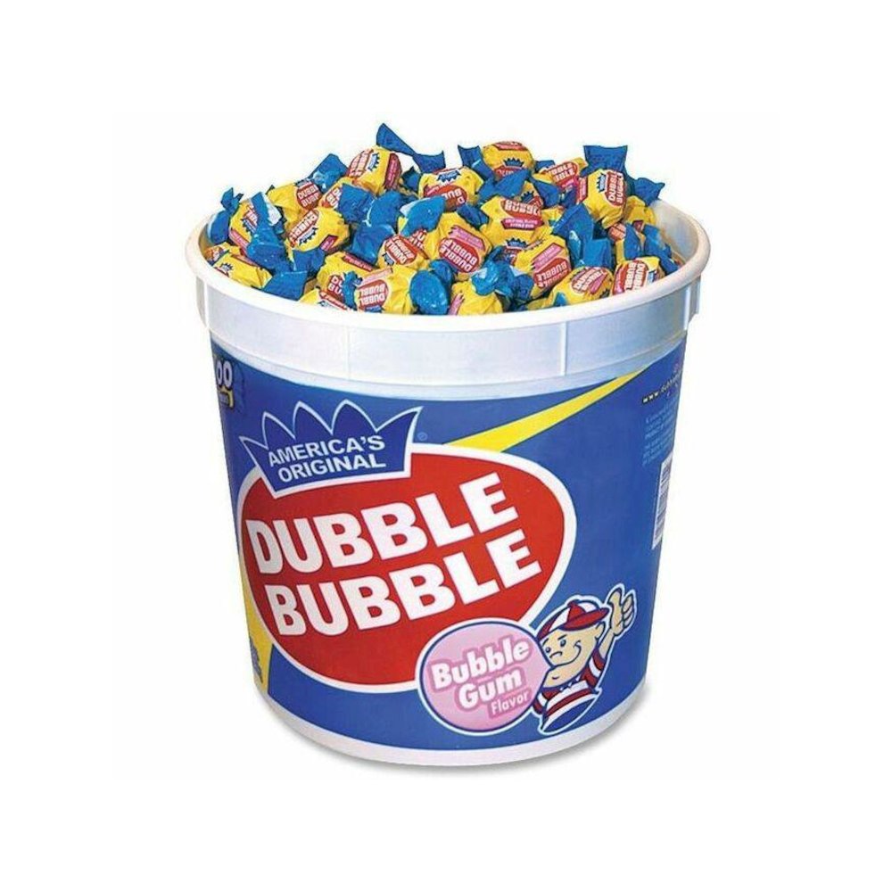 Tootsie Bubble Gum Tub - 1 Each - 300 Per Tub. Picture 1