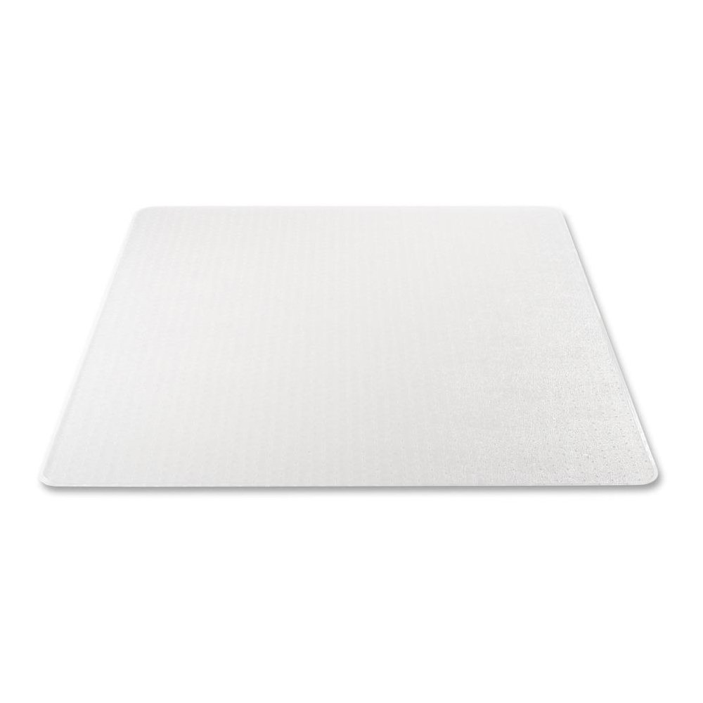 Deflecto SuperMat for Carpet - Carpeted Floor - 53" Length x 45" Width - Vinyl - Clear - 1Each. Picture 1