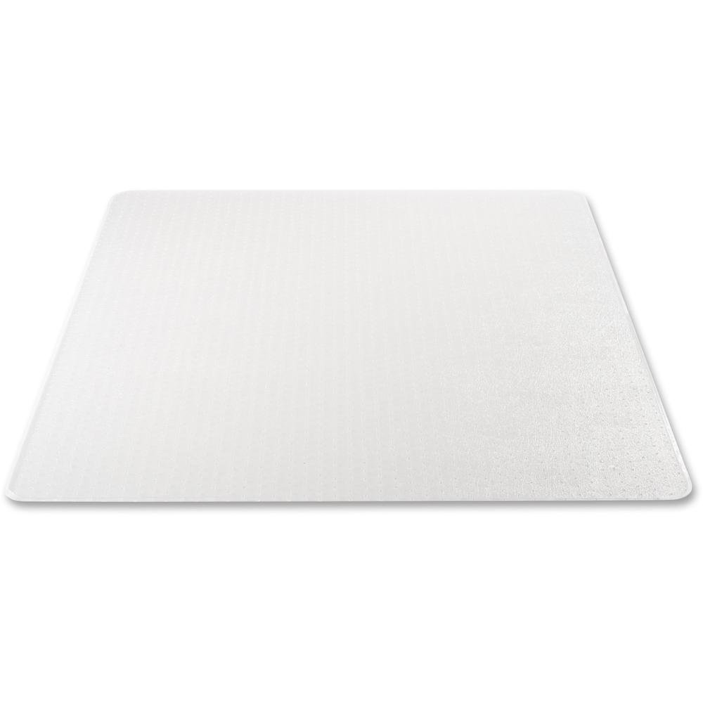 Deflecto SuperMat for Carpet - Carpeted Floor - 60" Length x 46" Width - Vinyl - Clear - 1Each. Picture 2