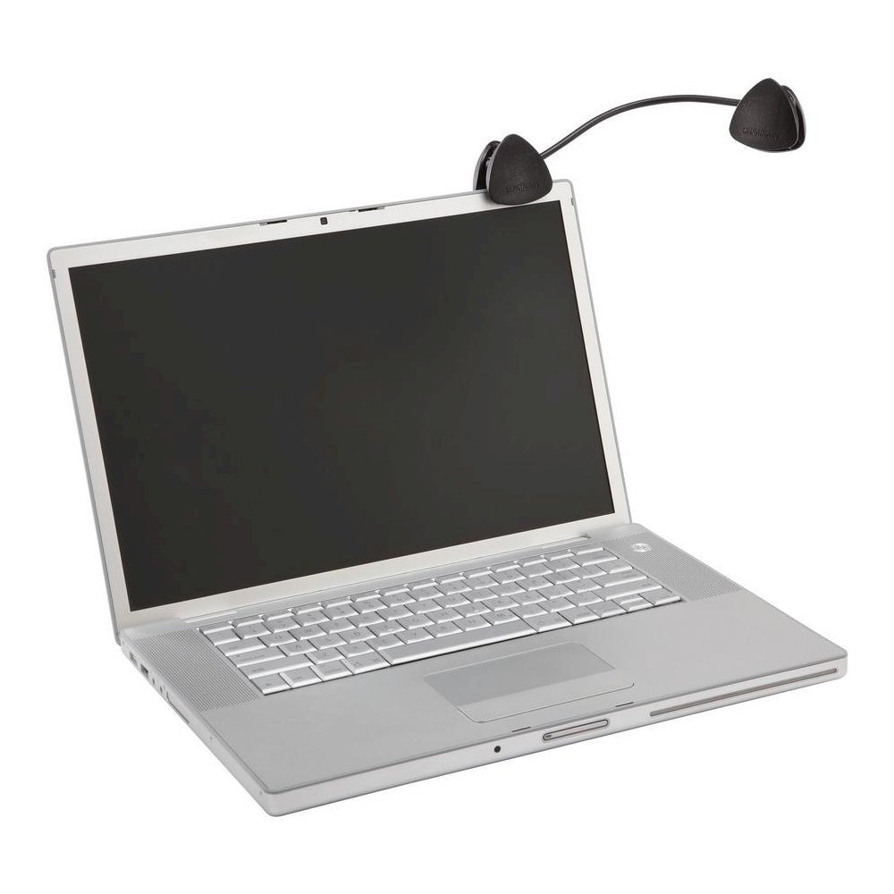 Kensington Flexclip Copyholder - 1.8" Height x 1.5" Width - Black - Molded Plastic. Picture 4