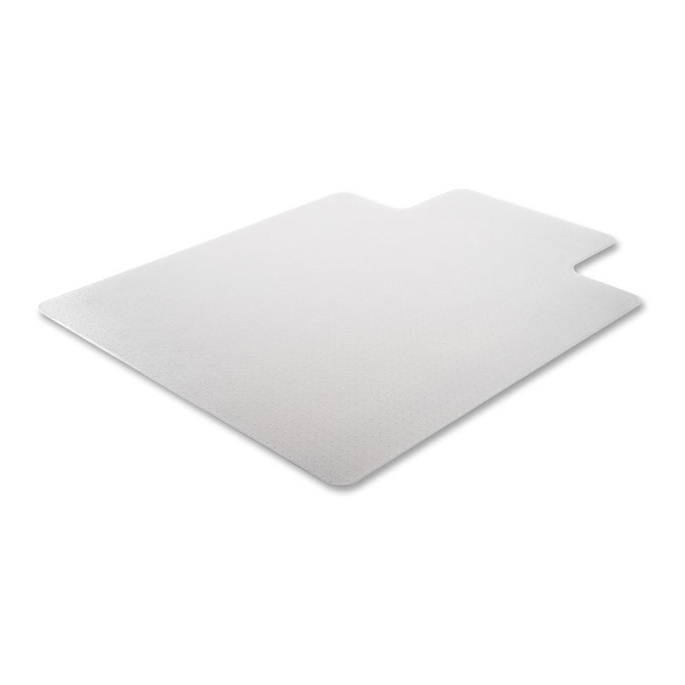 Deflecto SuperMat CM14233 Chair Mat - Carpeted Floor - 45" Length x 53" Width - Lip Size 12" Length x 25" Width - Vinyl - 1Each. Picture 2