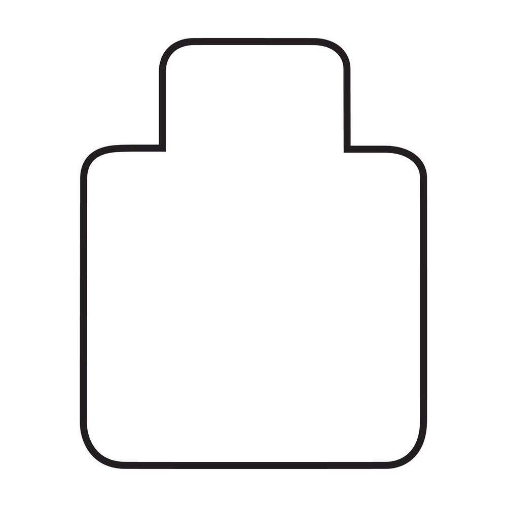 Deflecto EconoMat for Carpet - Carpeted Floor - 53" Length x 45" Width - Lip Size 12" Length x 25" Width - Vinyl - Clear - 1Each. Picture 6