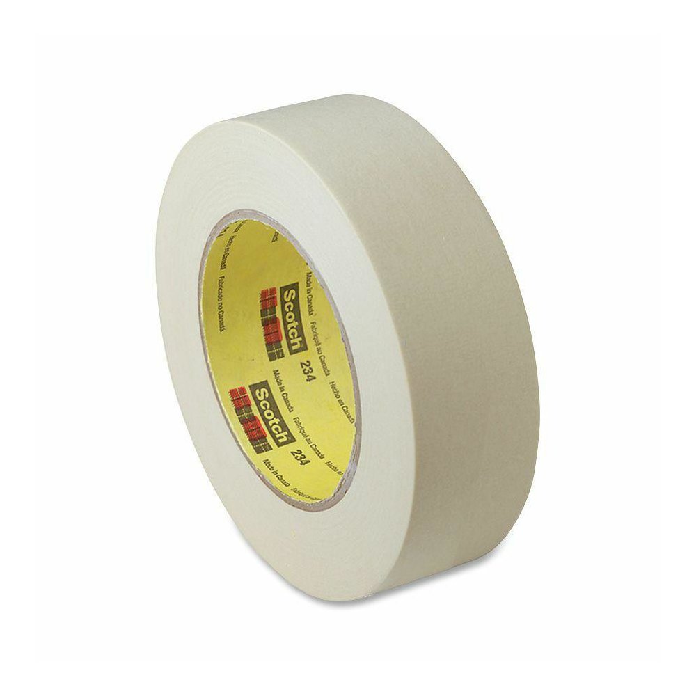 Scotch General-Purpose Masking Tape - 60 yd Length x 1.50" Width - 5.9 mil Thickness - 3" Core - For Multipurpose - 1 / Roll - Tan. Picture 2