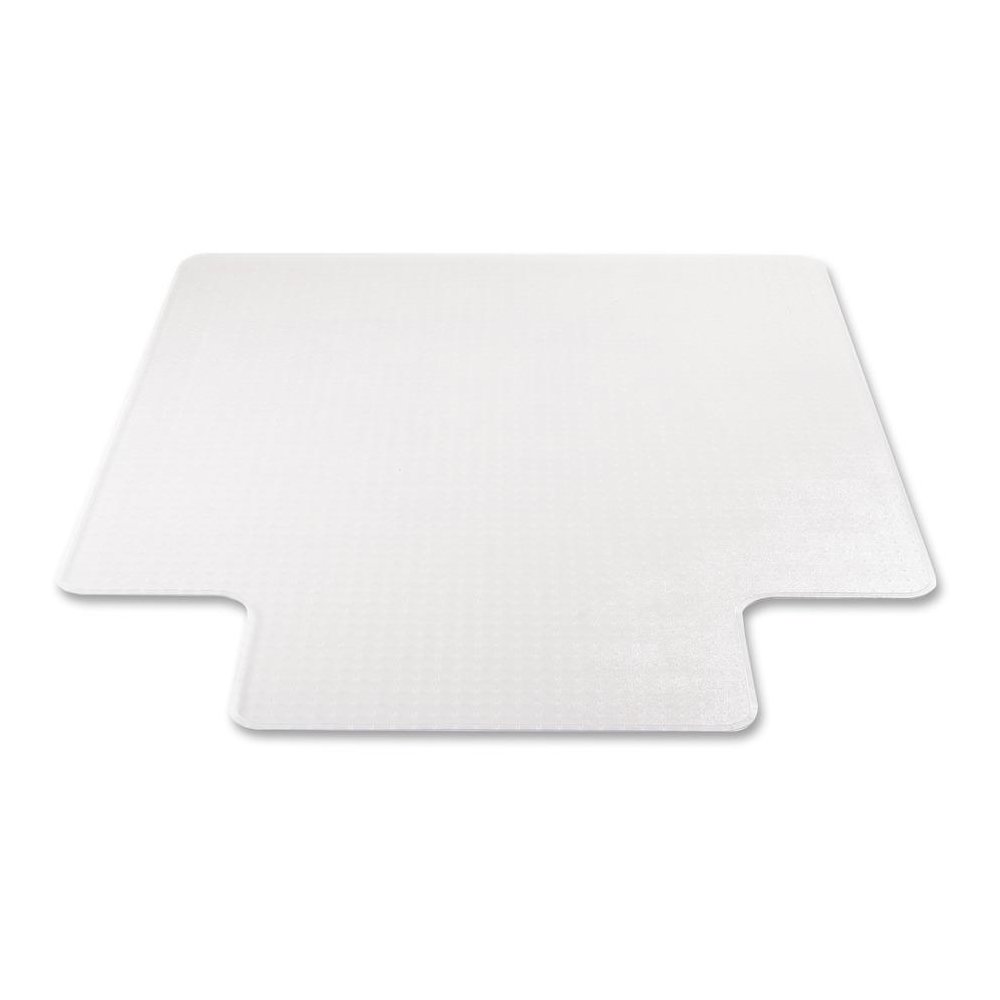 Deflecto SuperMat CM14233 Chair Mat - Carpeted Floor - 45" Length x 53" Width - Lip Size 12" Length x 25" Width - Vinyl - 1Each. Picture 3