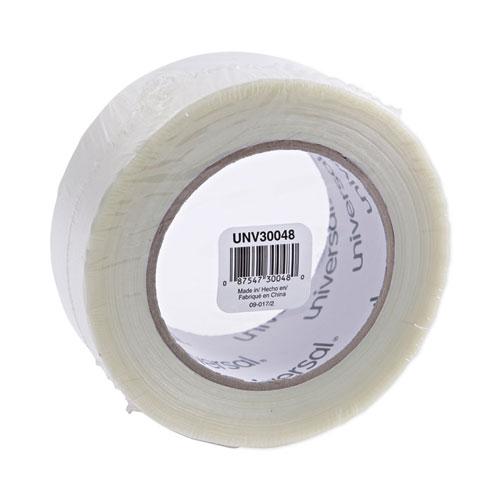 120# Utility Grade Filament Tape, 3" Core, 48 mm x 54.8 m, Clear. Picture 2