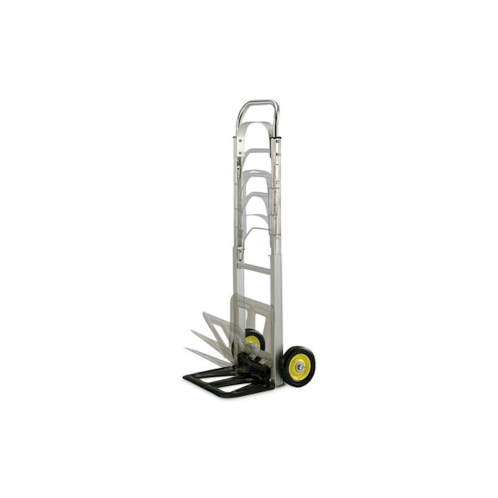 HideAway Aluminum Hand Truck, 250 lb Capacity, 15.5 x 16.5 x 43.5, Aluminum. Picture 4