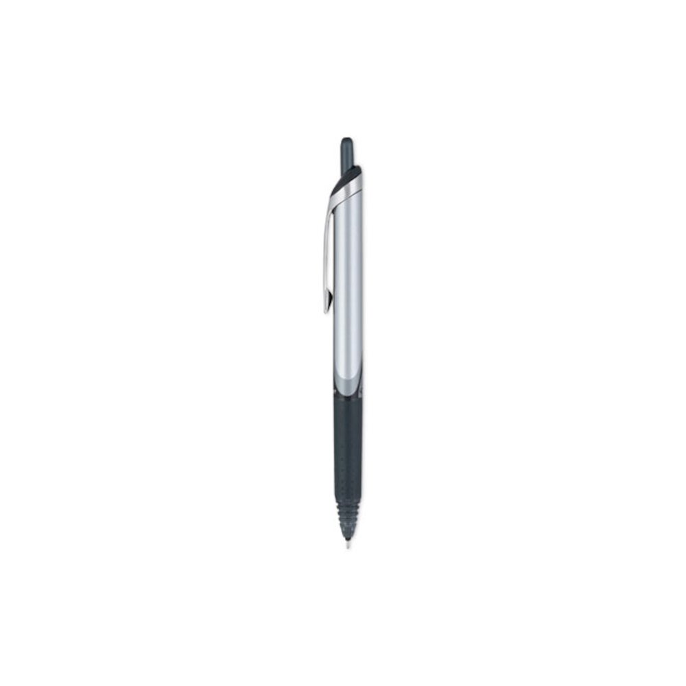 Precise V7RT Rollerball Pen, Retractable, Fine 0.7 mm, Black Ink, Black Barrel. Picture 1