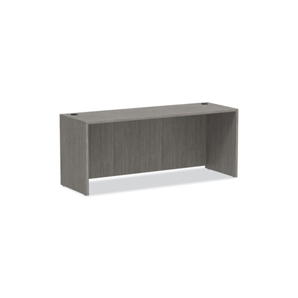 Alera Valencia Series Credenza Shell, 70.88w x 23.63d x 29.5h, Gray. Picture 1