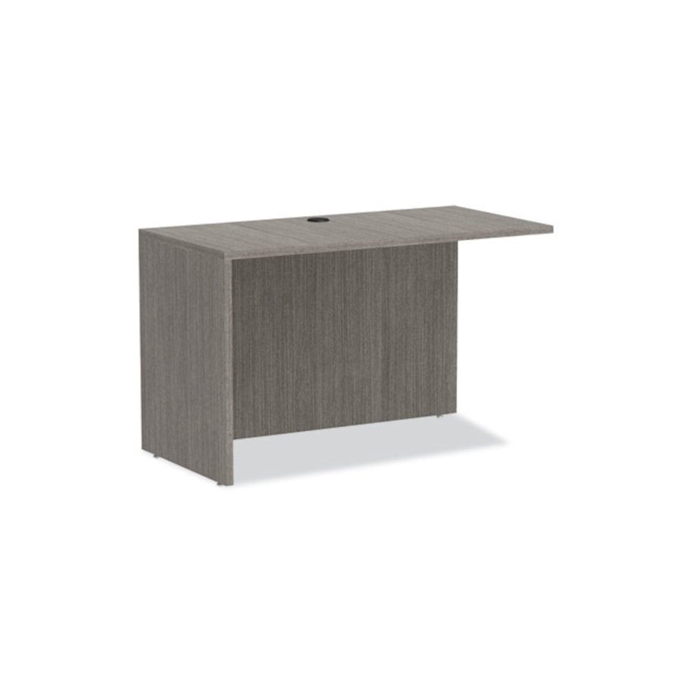 Alera Valencia Series Reversible Return/Bridge Shell, 47.25w x 23.63d x 29.5h, Gray. Picture 1