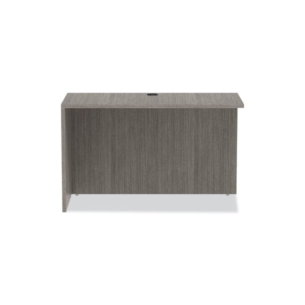 Alera Valencia Series Reversible Return/Bridge Shell, 47.25w x 23.63d x 29.5h, Gray. Picture 7