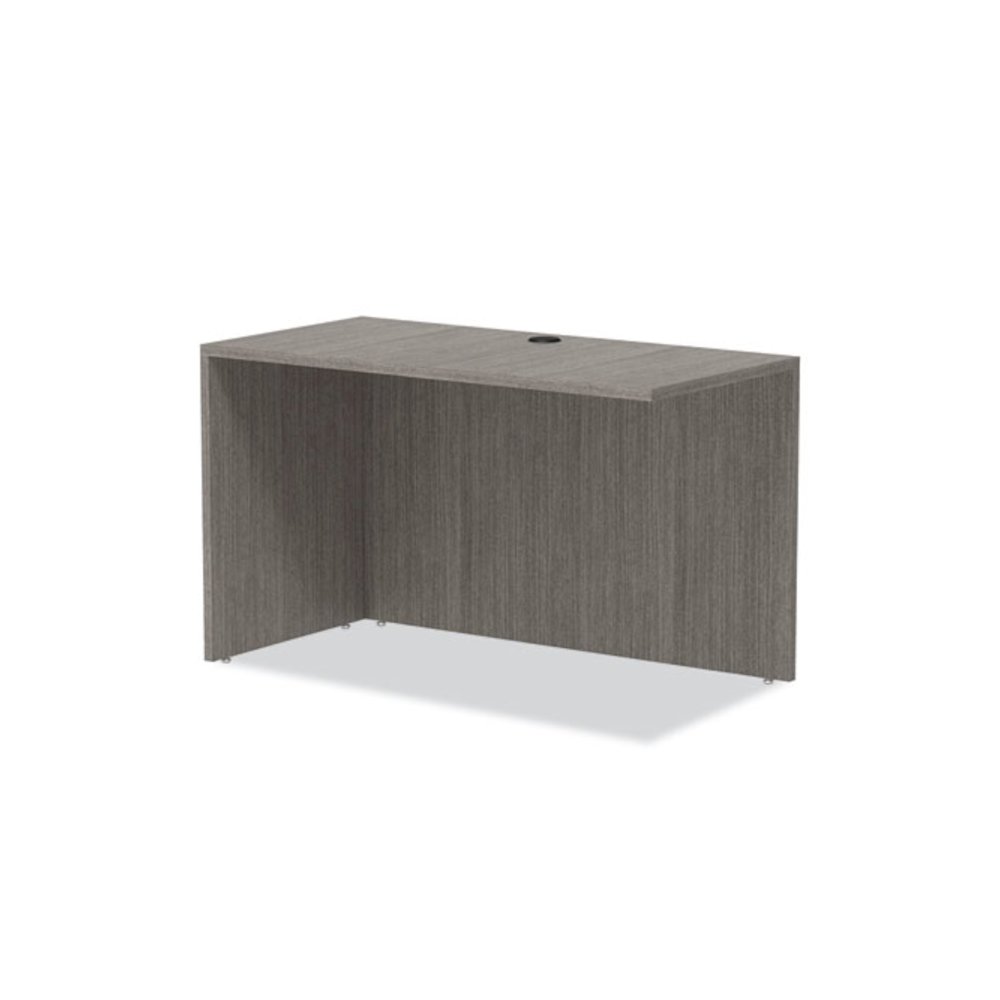 Alera Valencia Series Reversible Return/Bridge Shell, 47.25w x 23.63d x 29.5h, Gray. Picture 8
