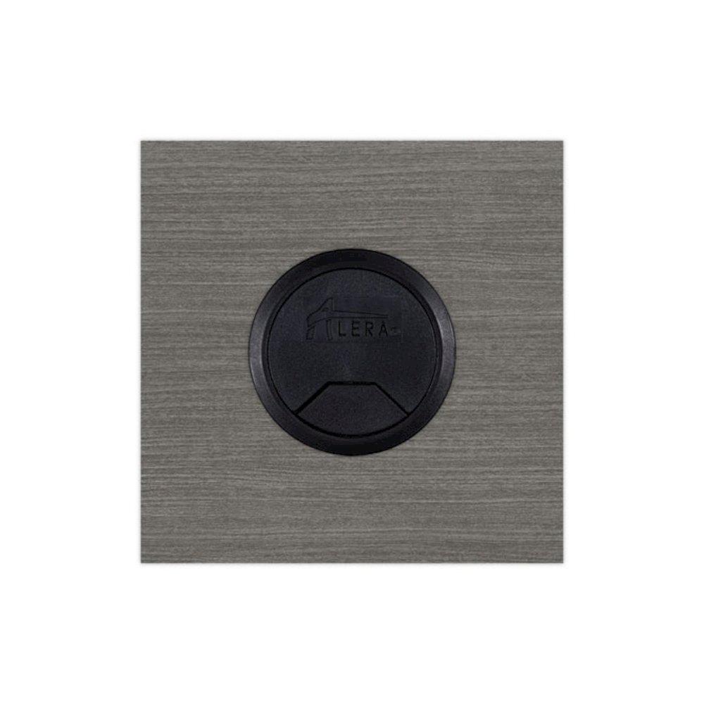 Alera Valencia Series Reversible Return/Bridge Shell, 47.25w x 23.63d x 29.5h, Gray. Picture 9