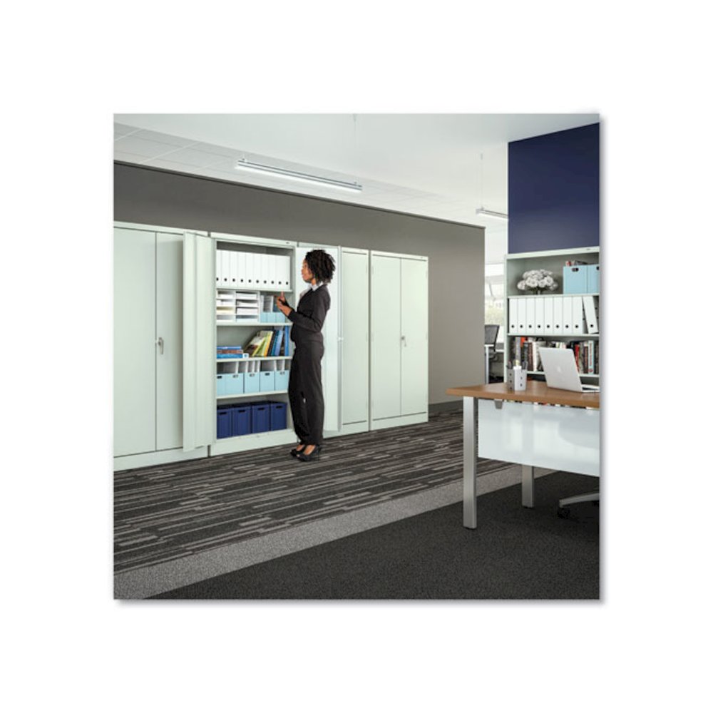 72" High Standard Cabinet (Unassembled), 36w x 18d x 72h, Black. Picture 4
