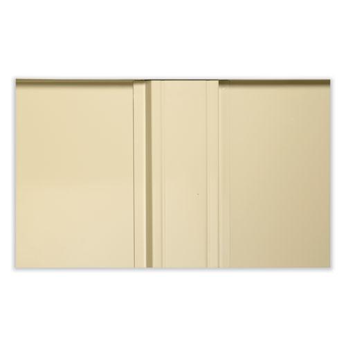 72" High Standard Cabinet (Unassembled), 36w x 18d x 72h, Light Gray. Picture 2