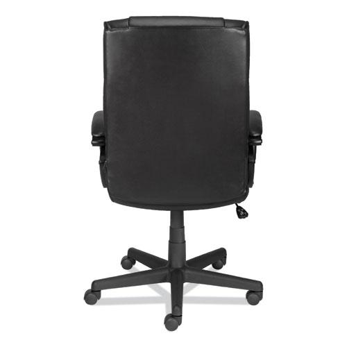 Alera Dalibor Series Manager Chair, Supports Up to 250 lb, 17.5" to 21.3" Seat Height, Black Seat/Back, Black Base. Picture 3