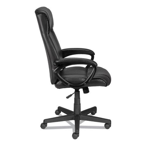 Alera Dalibor Series Manager Chair, Supports Up to 250 lb, 17.5" to 21.3" Seat Height, Black Seat/Back, Black Base. Picture 4