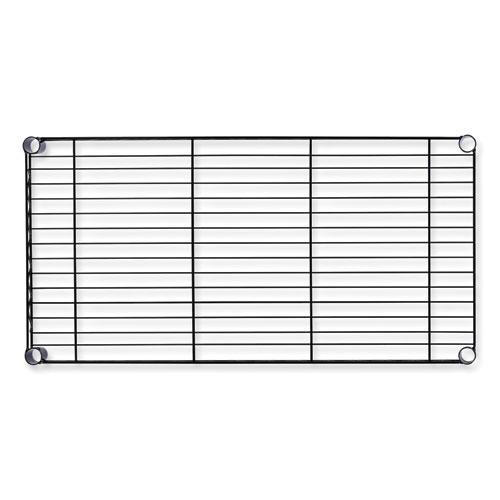 Wire Shelving Garment Rack, 30 Garments, 36w x 18d x 75h, Black. Picture 6