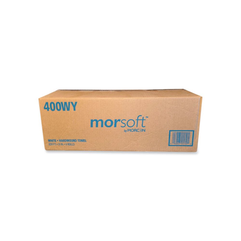 Morsoft Controlled Towels, Y-Notch, 1-Ply, 8" x 800 ft, White, 6 Rolls/Carton. Picture 5