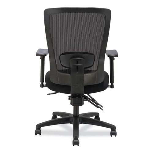 Alera Envy Series Mesh High-Back Multifunction Chair, Supports Up to 250 lb, 16.88" to 21.5" Seat Height, Black. Picture 7