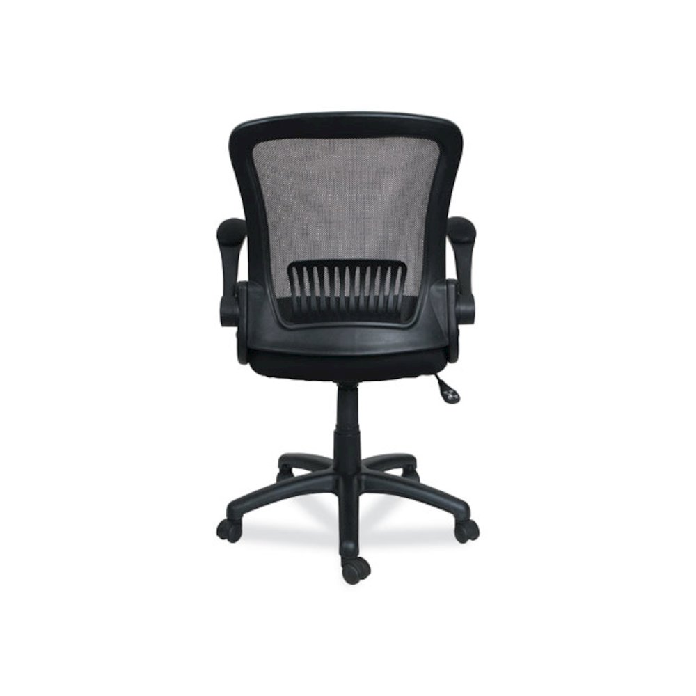 Alera EB-E Series Swivel/Tilt Mid-Back Mesh Chair, Supports Up to 275 lb, 18.11" to 22.04" Seat Height, Black. Picture 8