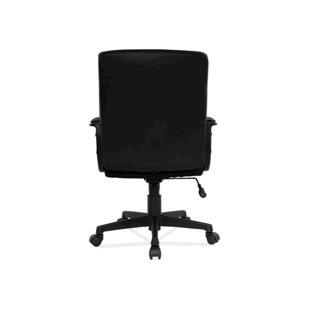 Alera Breich Series Manager Chair, Supports Up to 275 lbs, 16.73" to 20.39" Seat Height, Black Seat/Back, Black Base. Picture 4
