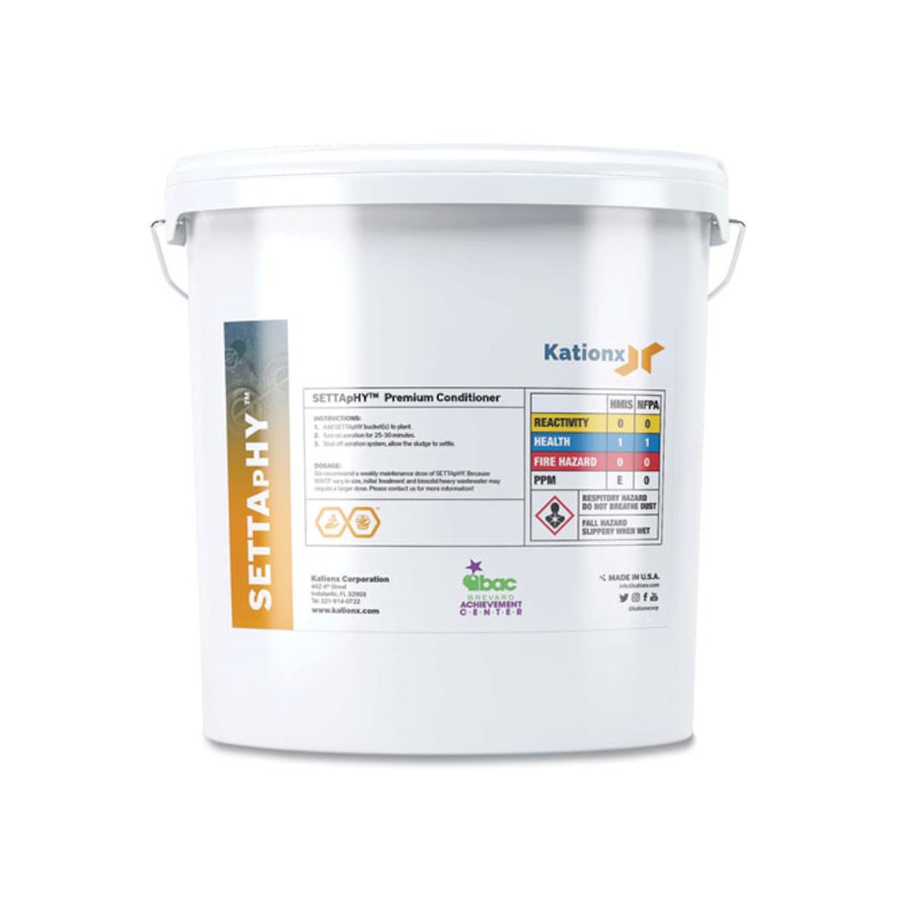 7930017000757, SKILCRAFT SETTApHY Flocculant Wastewater Treatment, Unscented, 5 gal Bucket. Picture 1