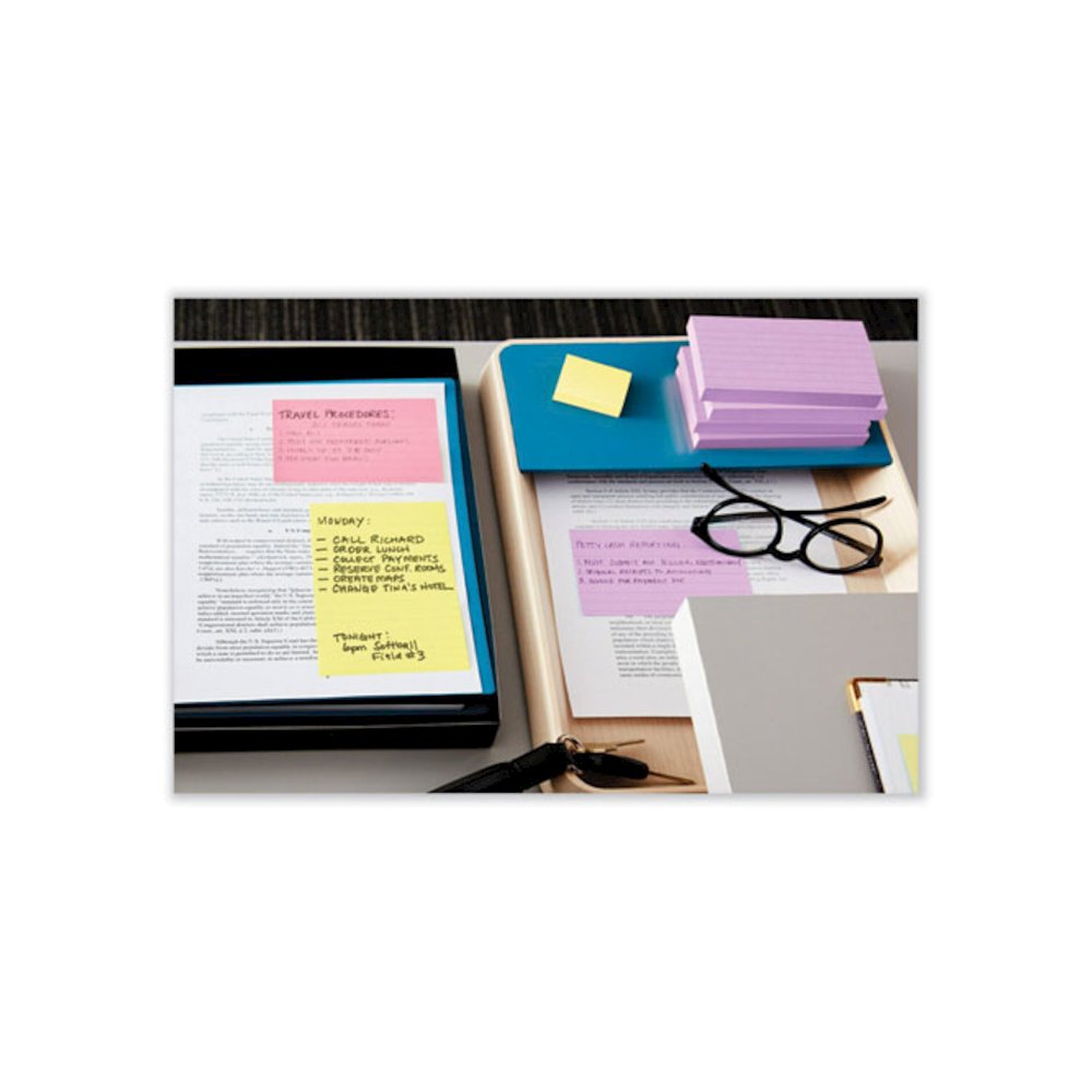 Original Pads in Canary Yellow, 1.38" x 1.88", Value Pack, 100 Sheets/Pad, 24 Pads/Pack. Picture 4