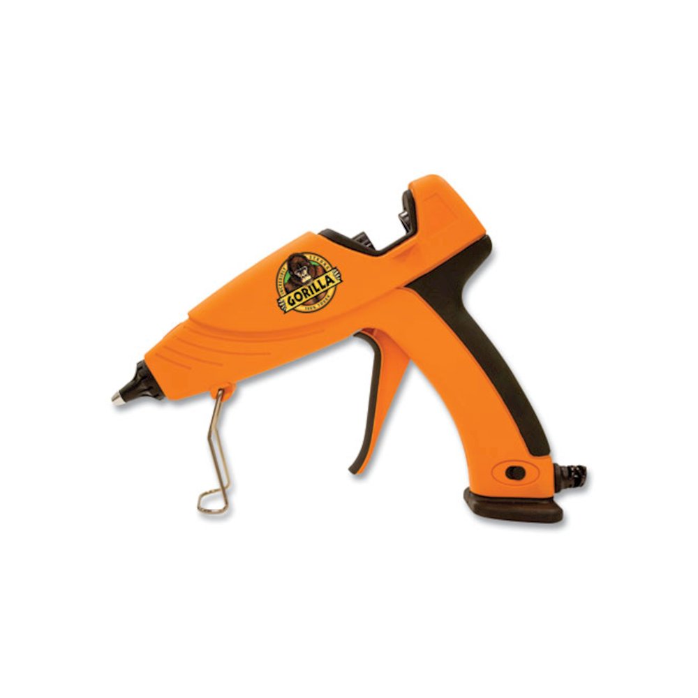 Dual Temp Hot Glue Gun, Orange/Black. Picture 1