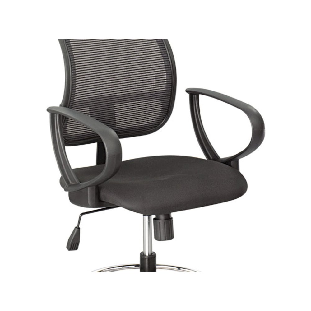 Optional Loop Arm Kit for Mesh Extended Height Chairs for Safco Vue Mesh Extended-Height Chairs, Black, 2/Set. Picture 3