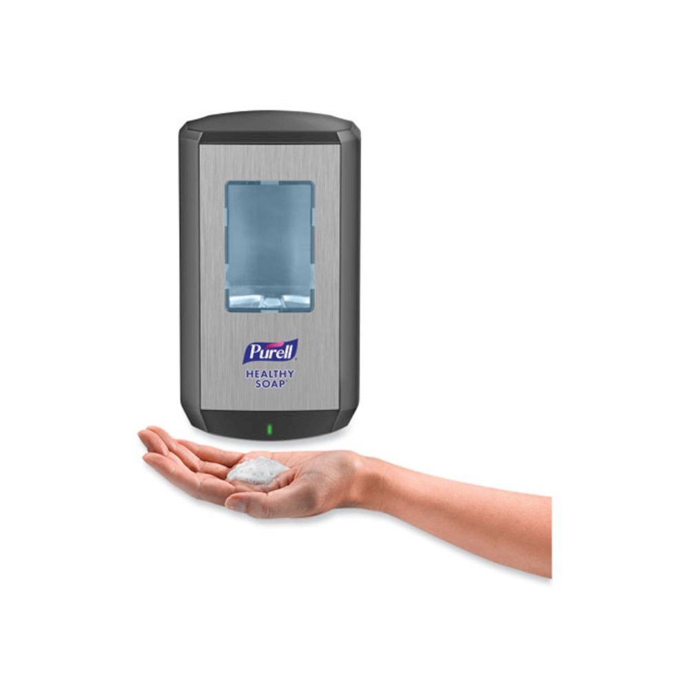 CS6 Soap Touch-Free Dispenser, 1,200 mL, 4.88 x 8.8 x 11.38, Graphite. Picture 2
