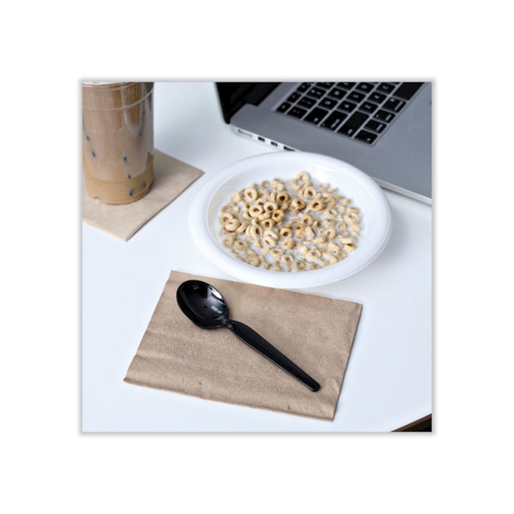 Hi-Impact Plastic Dinnerware, Bowl, 10 oz to 12 oz, White, 1,000/Carton. Picture 5
