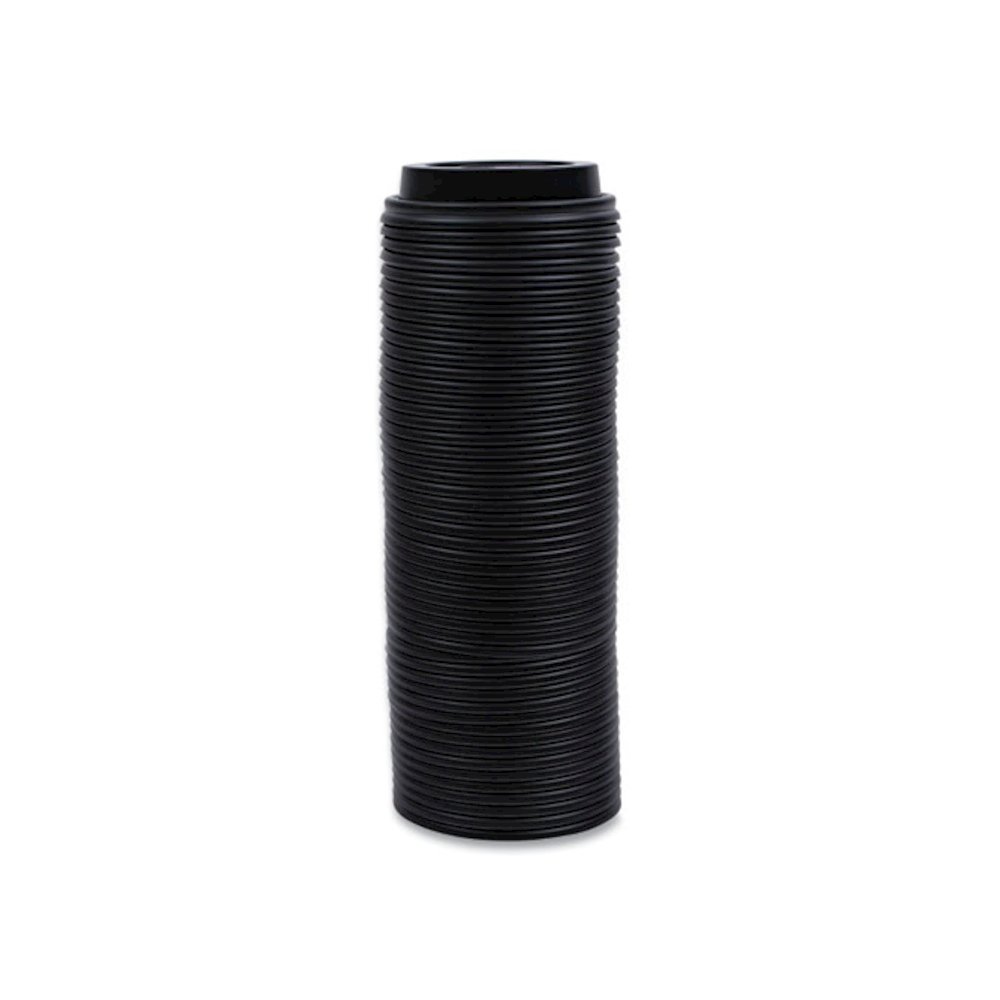 Hot Cup Lids, Fits 10 oz to 20 oz Hot Cup, Plastic, Black, 1,000/Carton. Picture 6