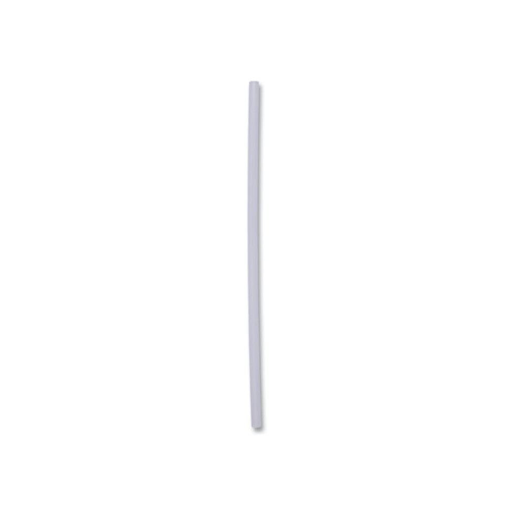 Jumbo Straws, Unwrapped, 7.75", Plastic, Translucent, 250/Pack, 50 Packs/Carton. Picture 7
