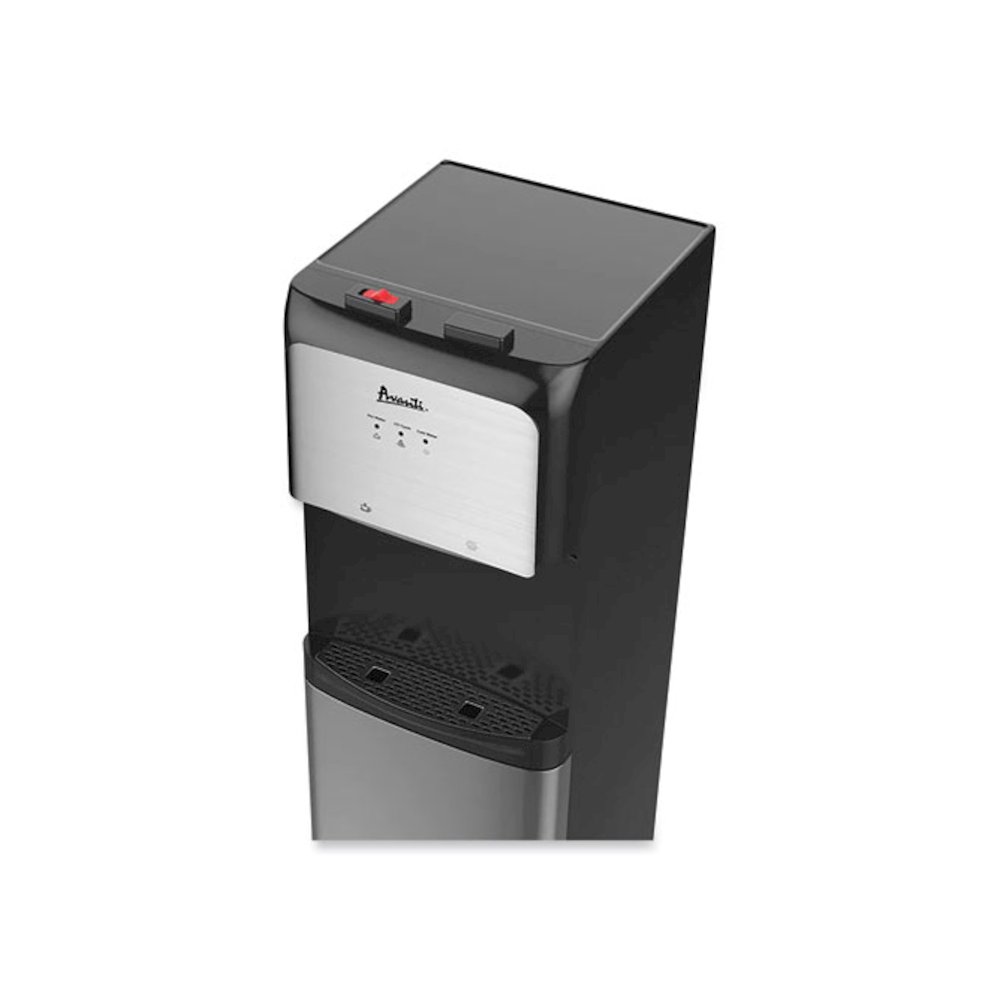Bottom Loading Water Dispenser with UV Light, 3 gal to 5 gal, 12.25 x 14 x 41.25, Black/Stainless Steel. Picture 6