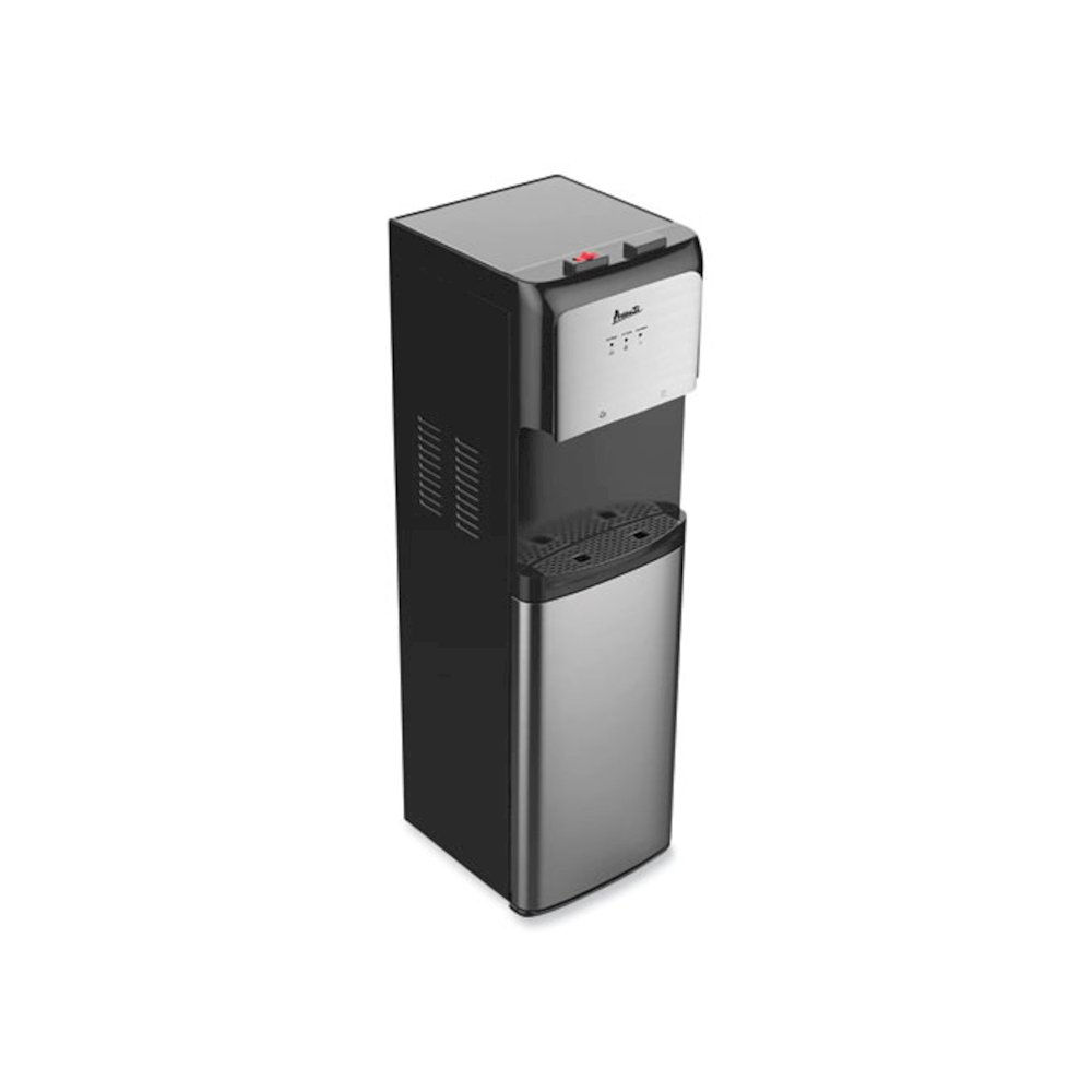 Bottom Loading Water Dispenser with UV Light, 3 gal to 5 gal, 12.25 x 14 x 41.25, Black/Stainless Steel. Picture 7