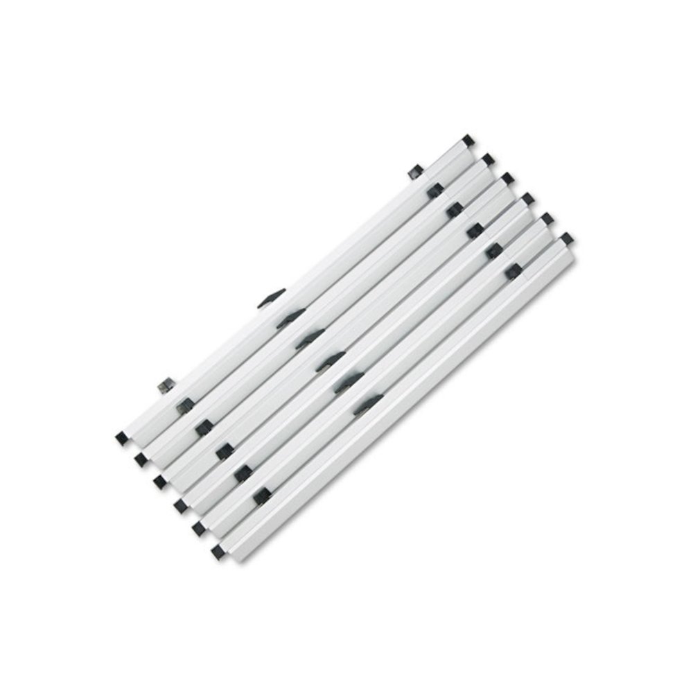 Sheet File Hanging Clamps, 100 Sheets Per Clamp, 30" Length, 6/Carton. Picture 1