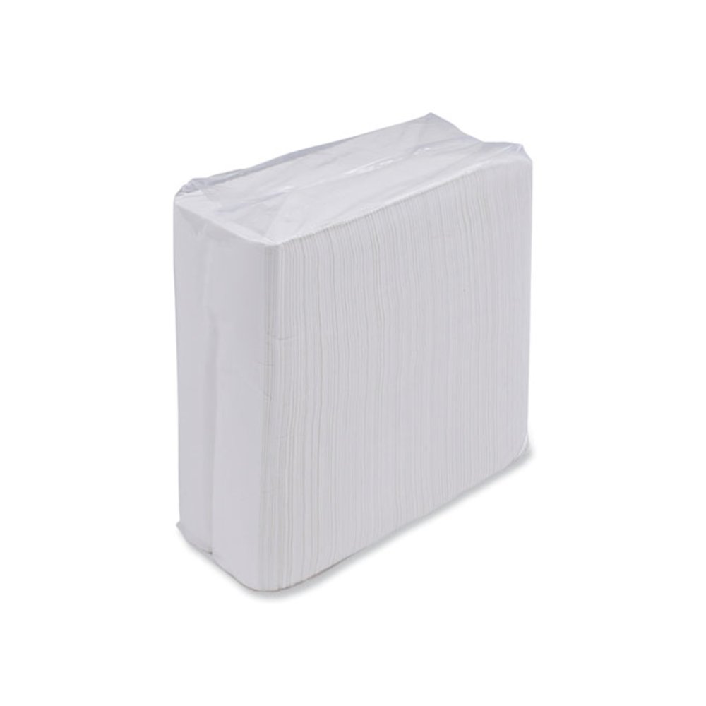 Tall Fold Dispenser Napkin, 12 x 7, White, 500/Pack, 20 Packs/Carton. Picture 8