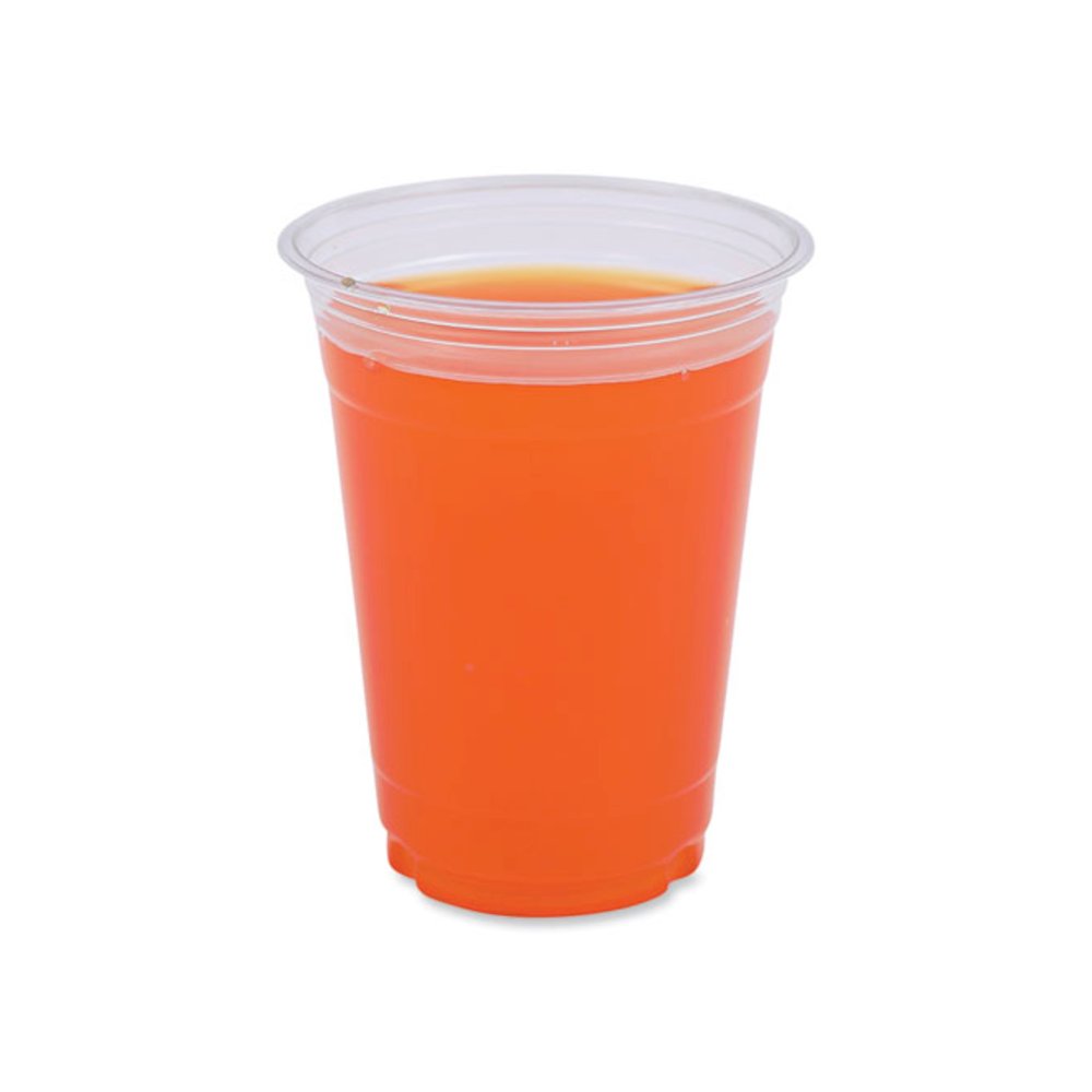 Clear Plastic PET Cups, 16 oz, 50 Cups/Sleeve, 20 Sleeves/Carton. Picture 8