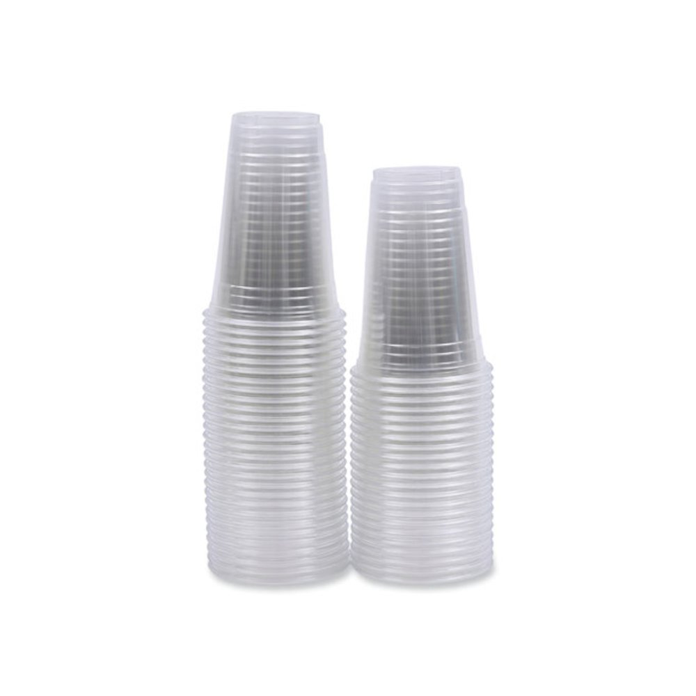 Clear Plastic PET Cups, 20 oz, 50/Sleeve, 20 Sleeves/Carton. Picture 9