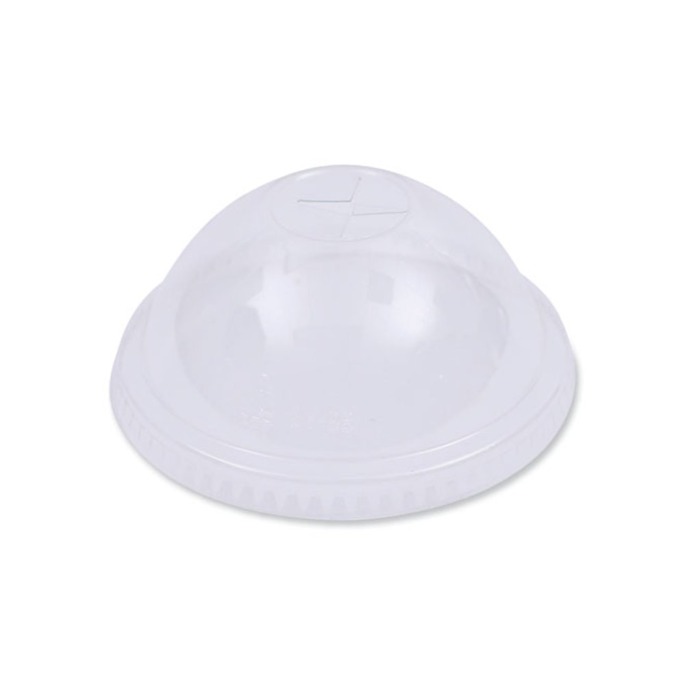 PET Cold Cup Dome Lids, Fits 14 oz to 24 oz Cold Cups, Plastic, Clear, 100/Sleeve, 10 Sleeves/Carton. Picture 9