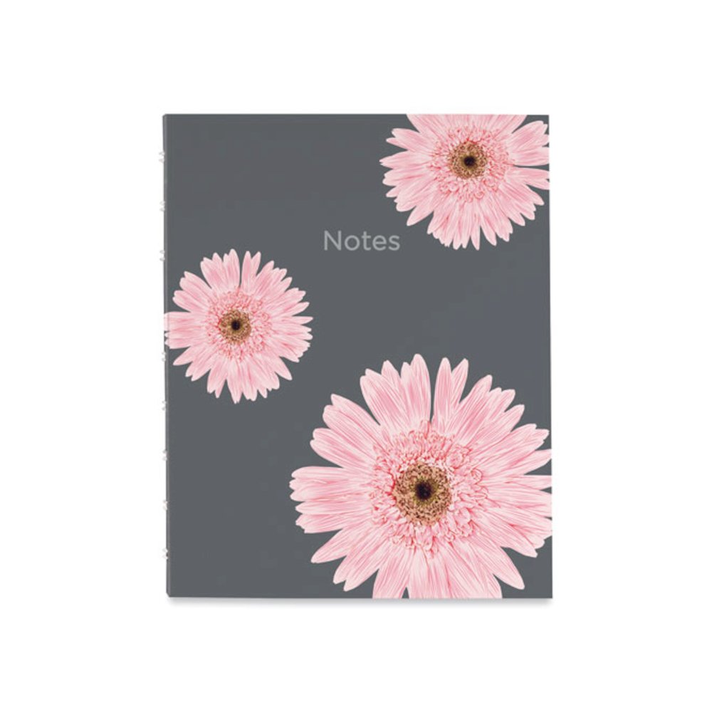 NotePro Notebook, 1-Subject, Medium/College Rule, Pink/Gray Cover, (75) 9.25 x 7.25 Sheets. Picture 3
