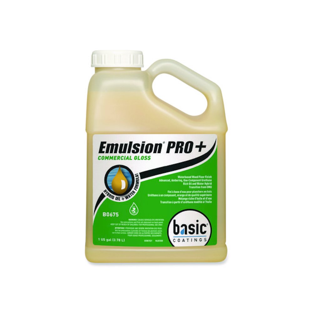 Emulsion Pro+ Floor Finish and Sealer, 1 gal Bottle, 4/Carton. Picture 7