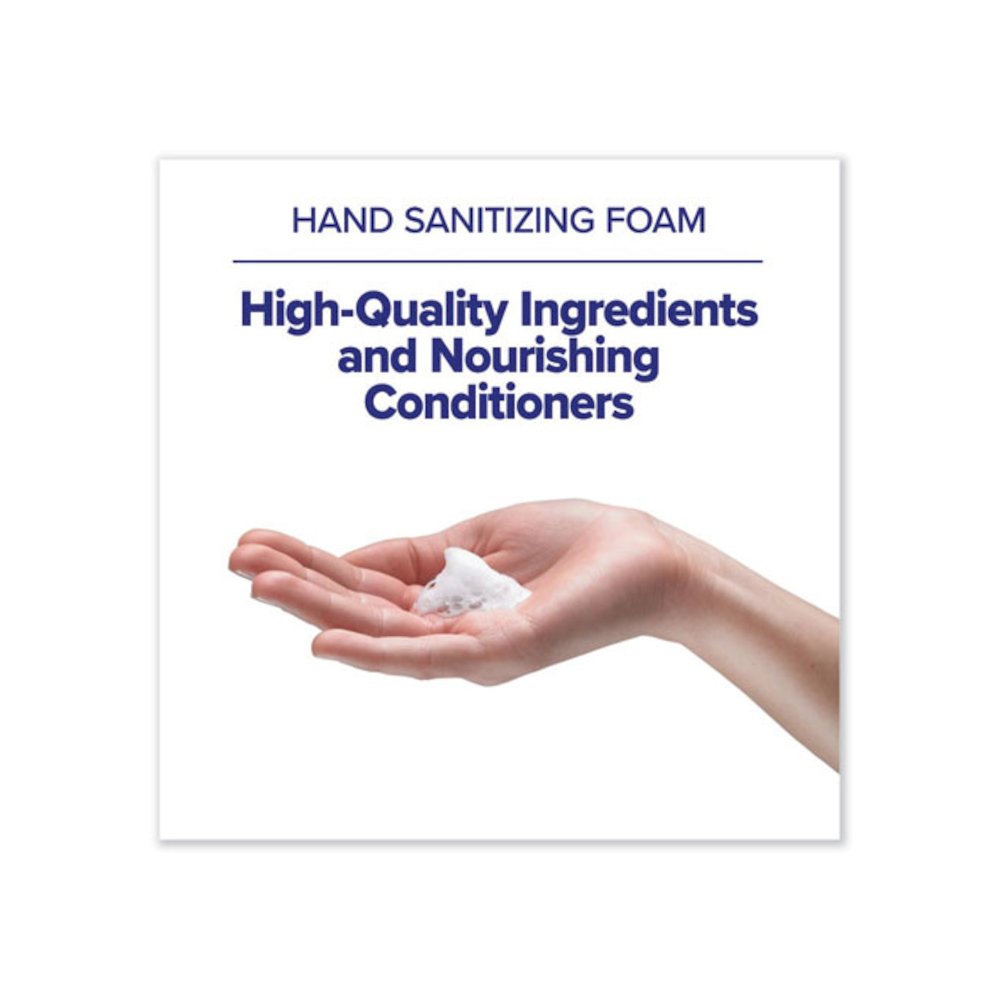 Advanced Hand Sanitizer Foam, For ES8 Dispensers, 1,200 mL Refill, Clean Scent, 2/Carton. Picture 4